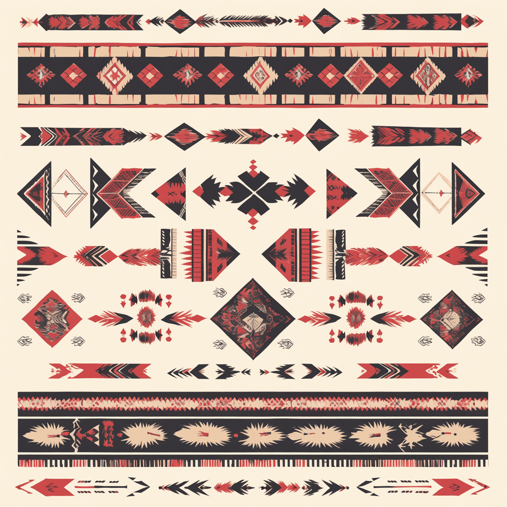 Retro Design 180 original repeating artwork