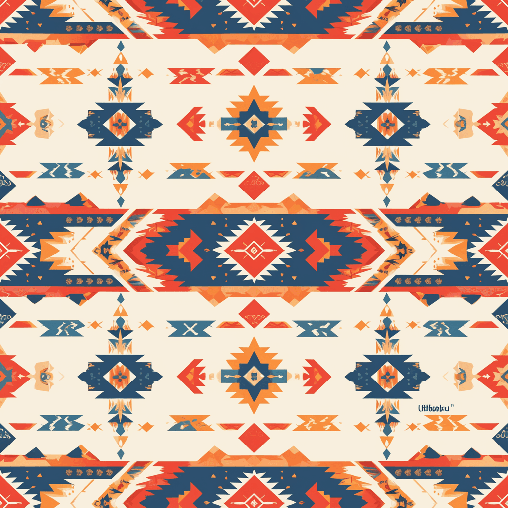 Retro Design 401 original repeating artwork