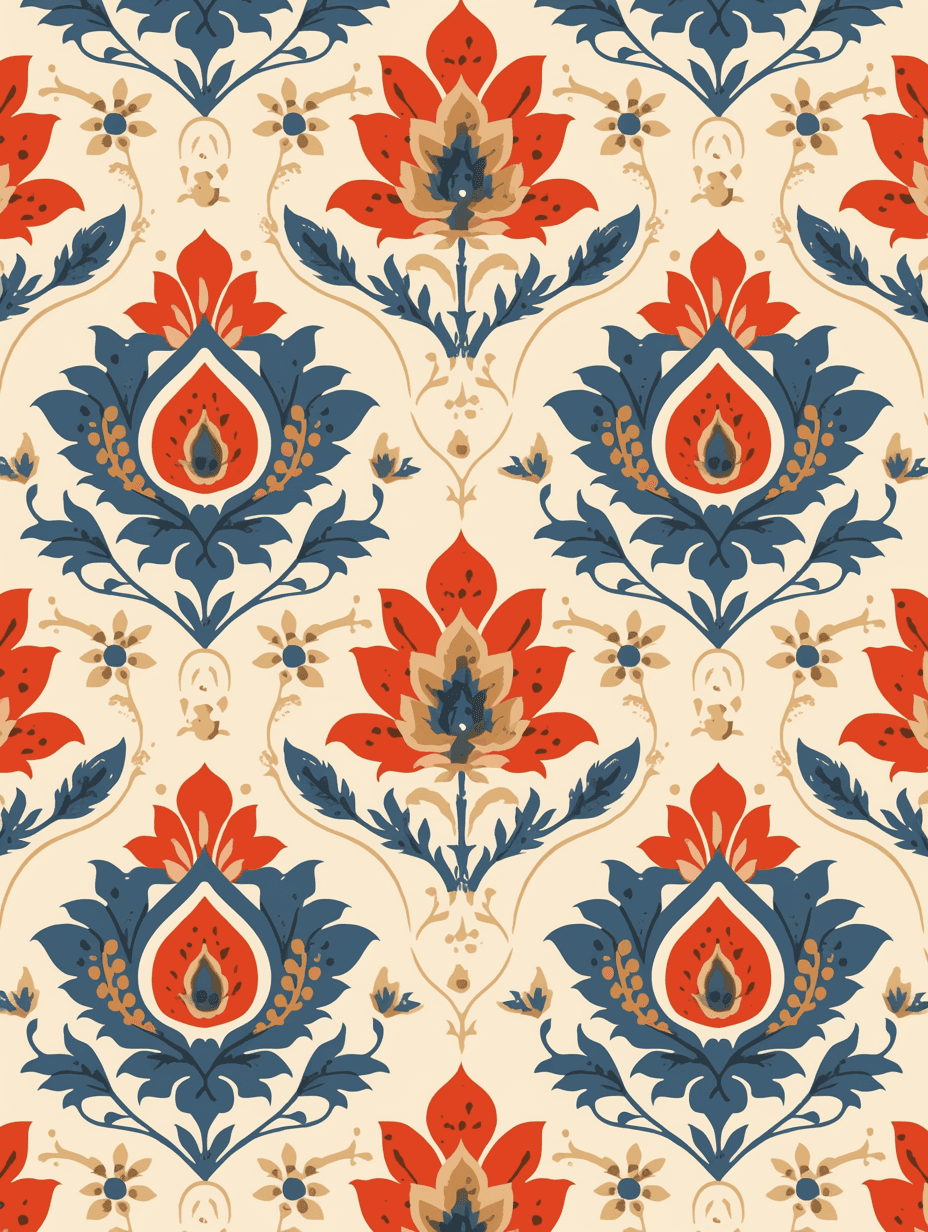 Retro Design 293 original repeating artwork