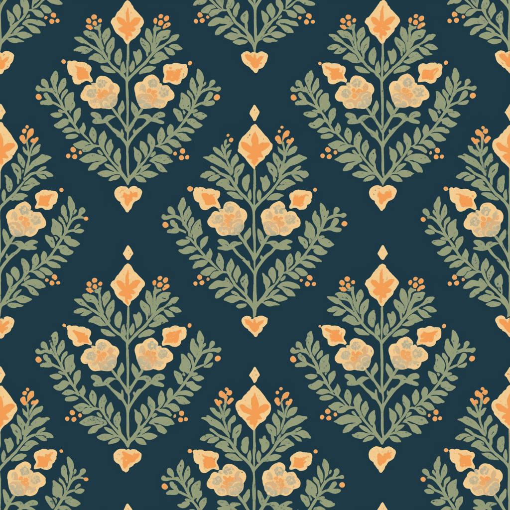 Retro Ornament Edition original repeating artwork