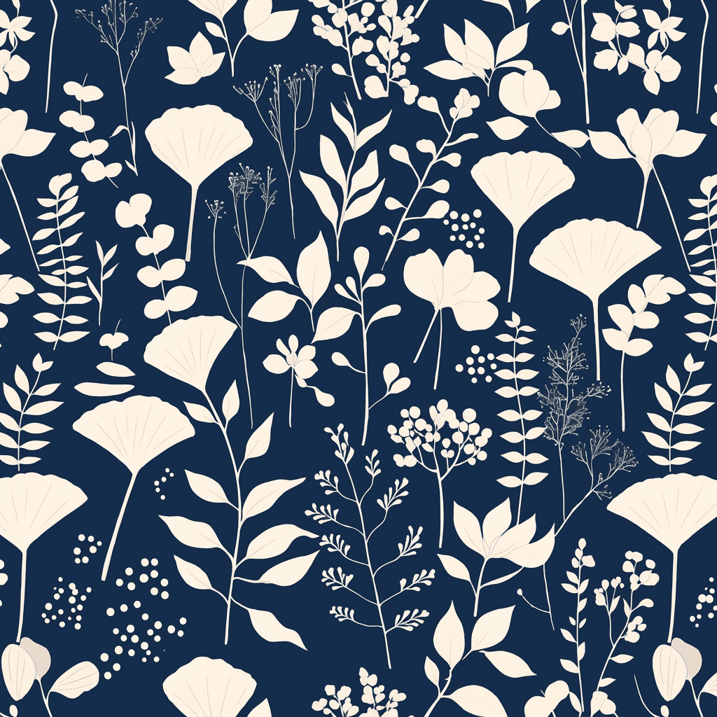 Retro Ornament Club original repeating artwork