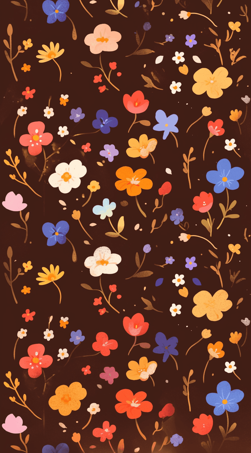Retro Ornament West original repeating artwork