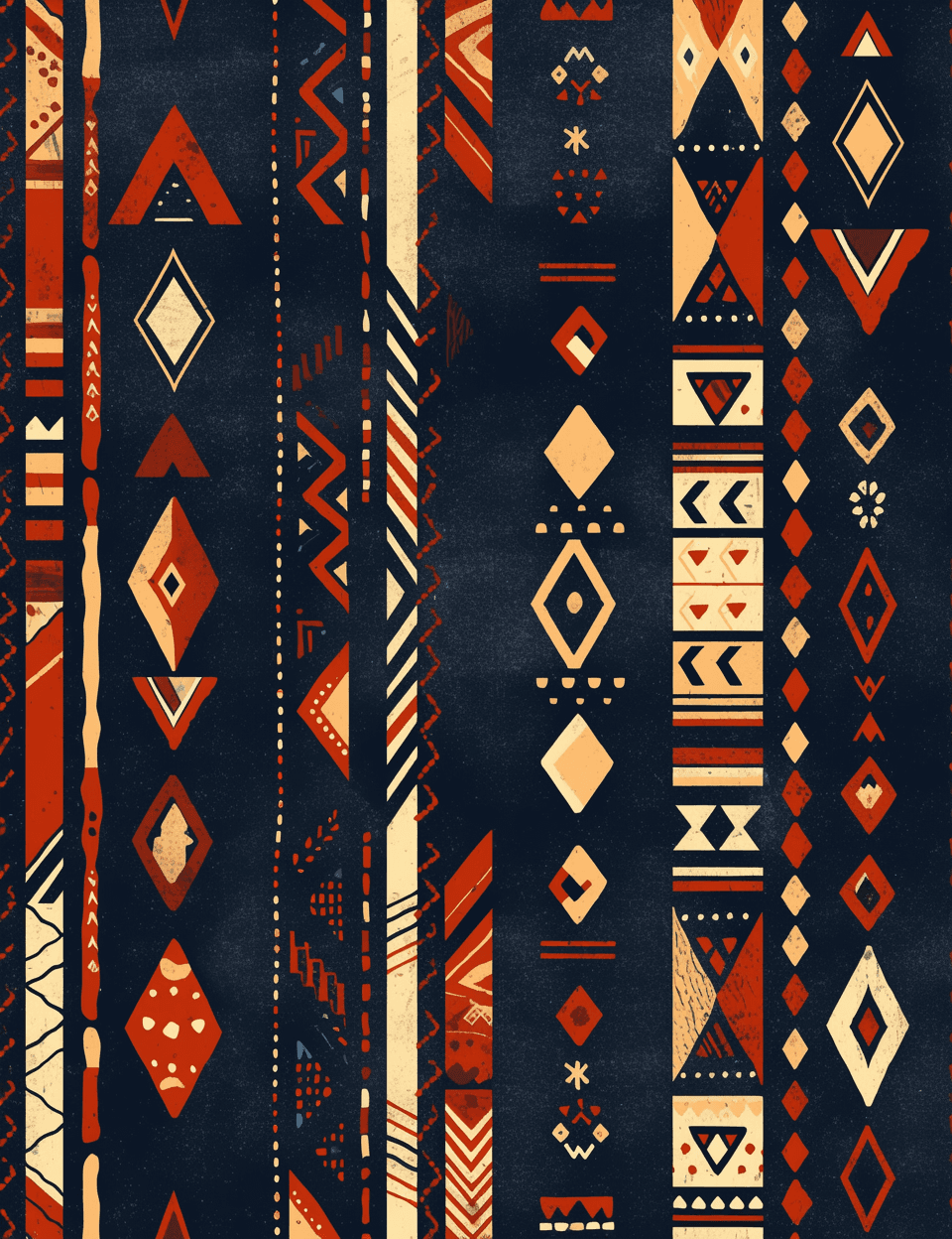 Retro Ornament Tone original repeating artwork