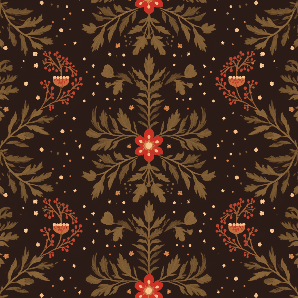 Retro Ornament 031 original repeating artwork