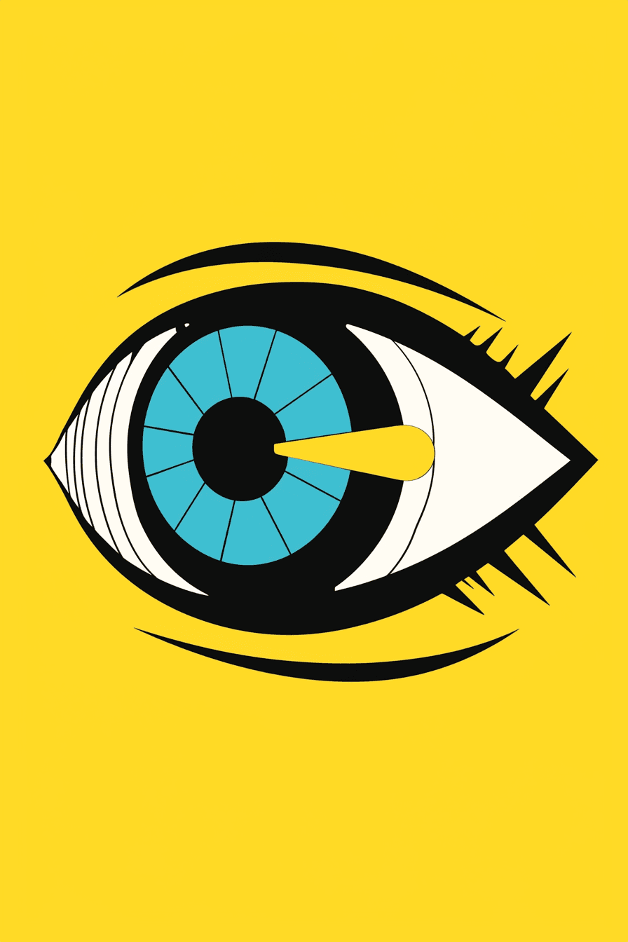 Eye Sprint original repeating artwork