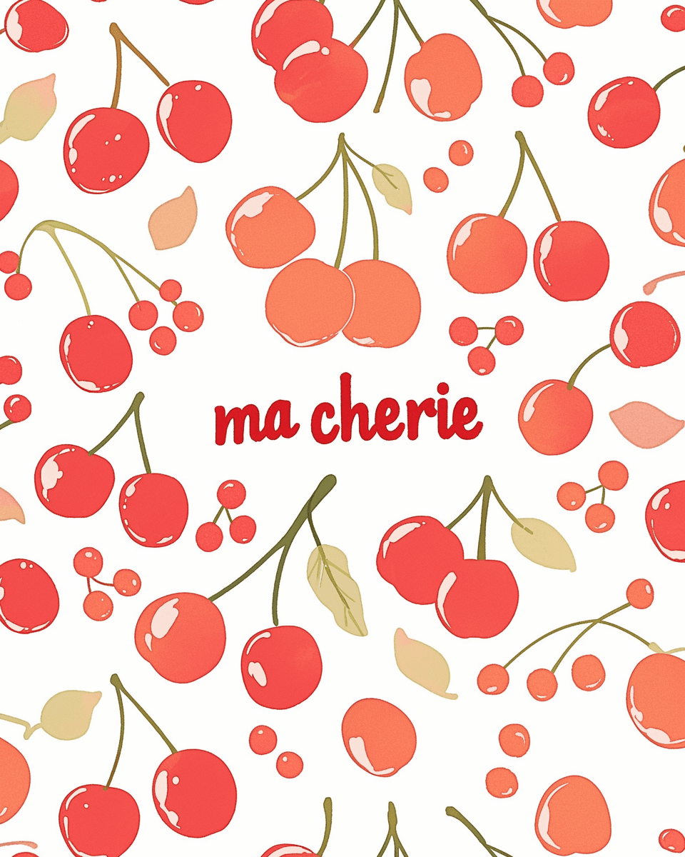 Cherry 066 original repeating artwork