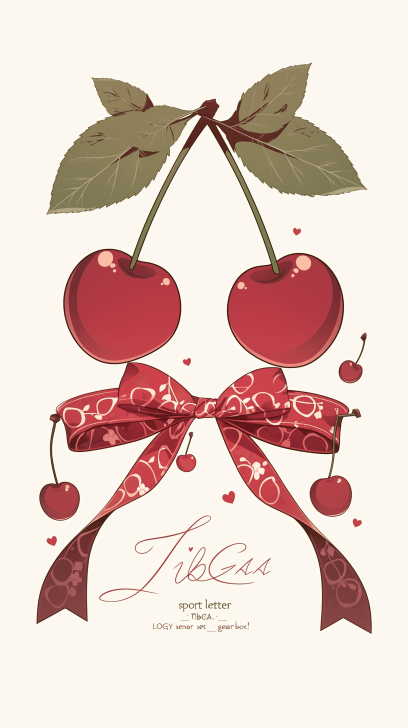 Cherry 044 original repeating artwork