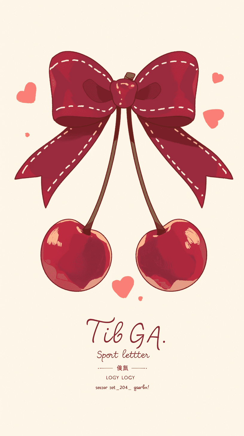 Cherry Crew original repeating artwork