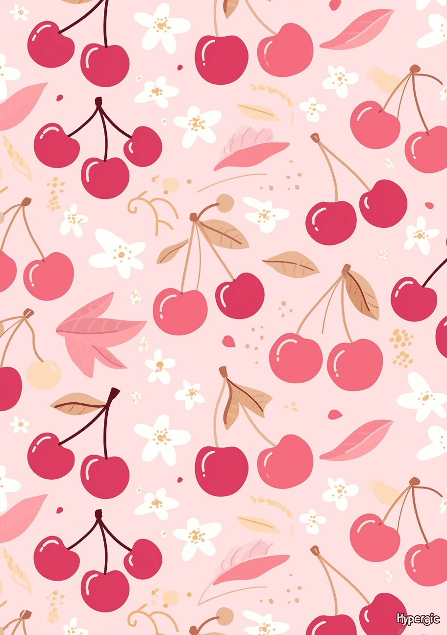 Cherry 058 original repeating artwork