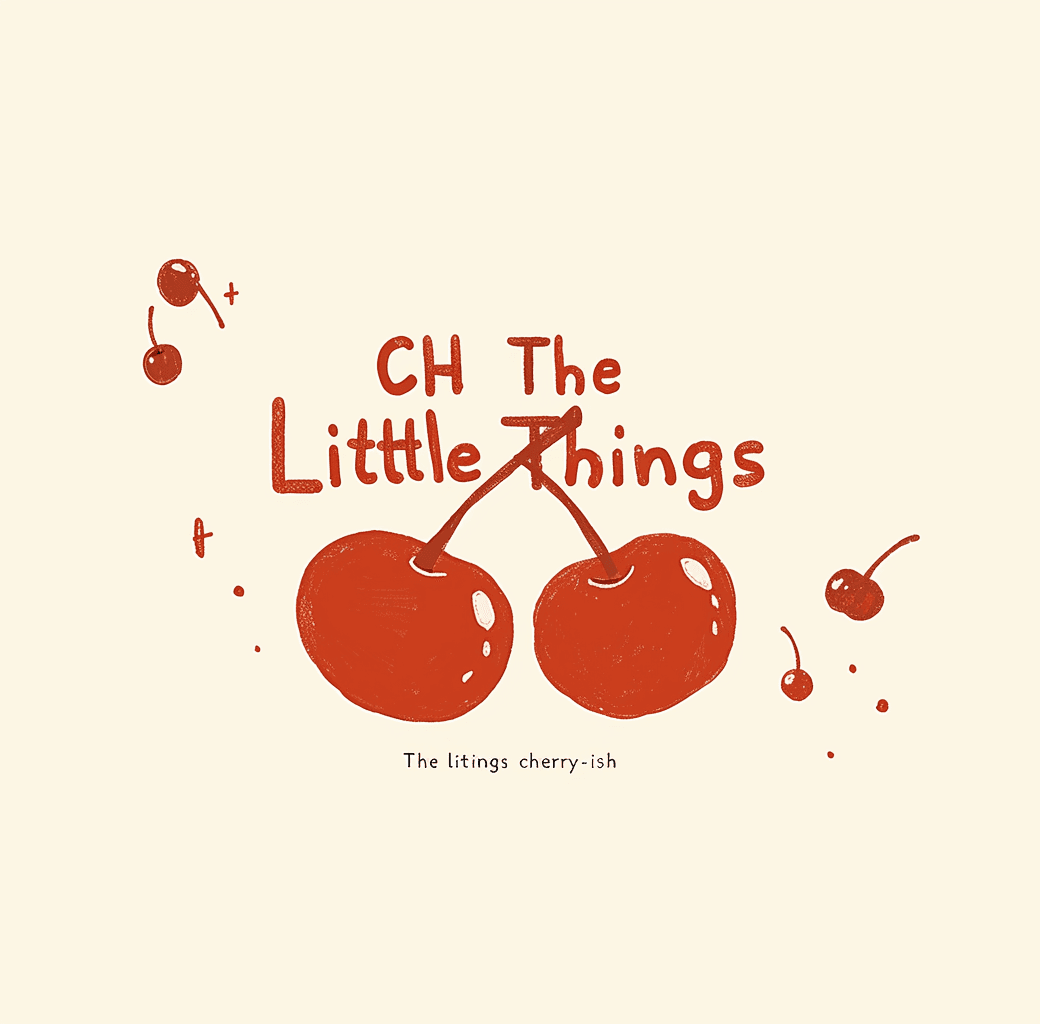 Cherry Line original repeating artwork