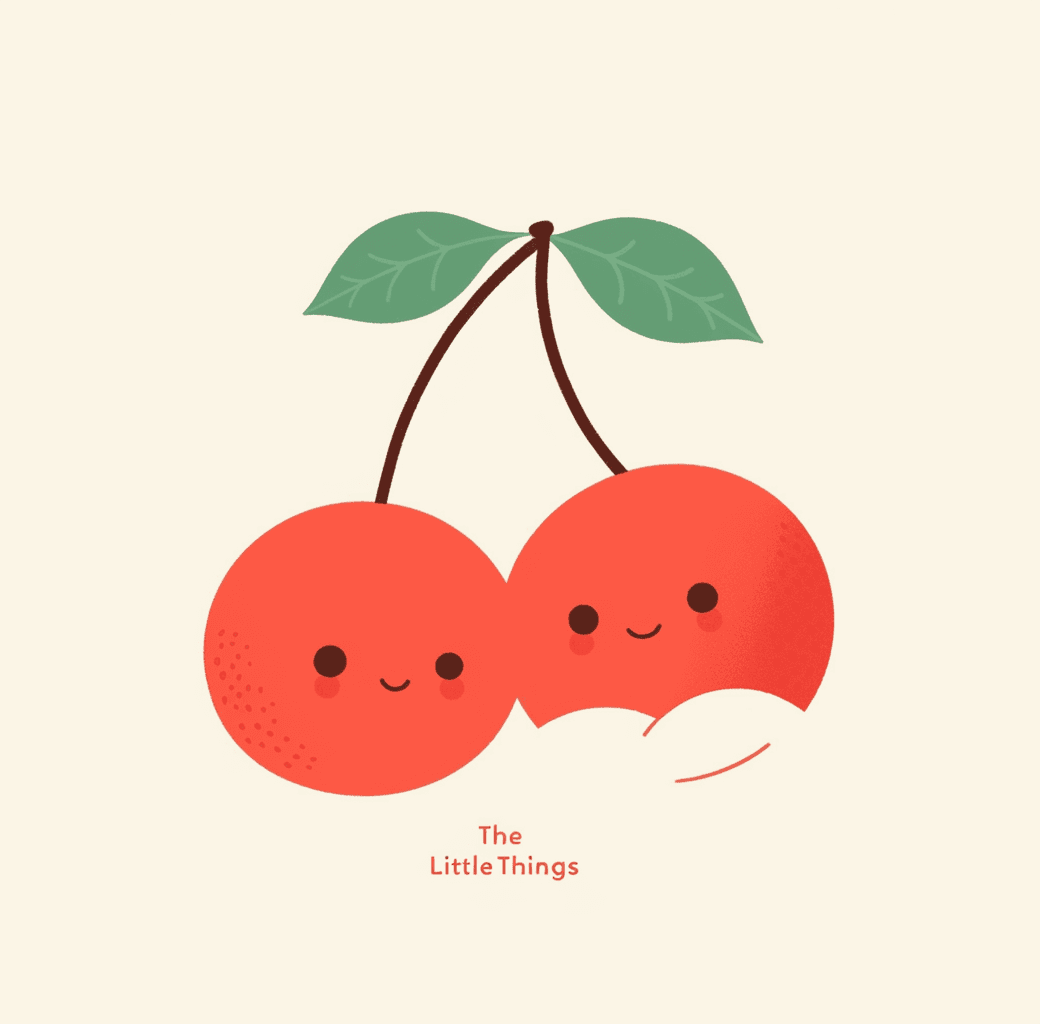 Cherry Twilight original repeating artwork