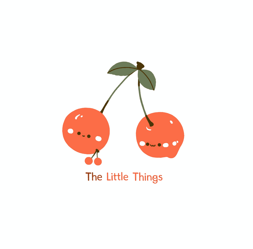 Cherry Autumn original repeating artwork