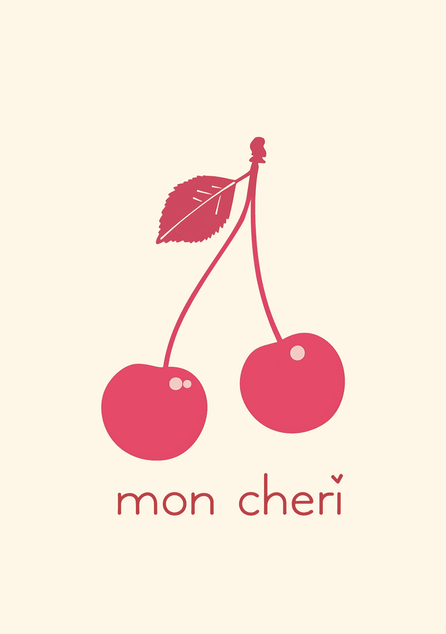 Cherry 100 original repeating artwork