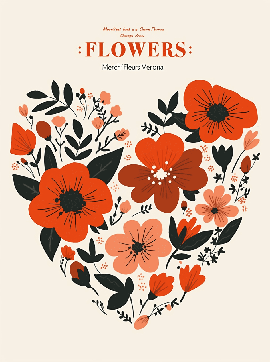 Sweet Cool Bloom Club original repeating artwork