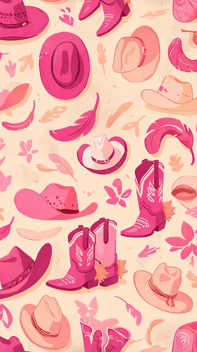Sweet Cool Bloom Crew original repeating artwork