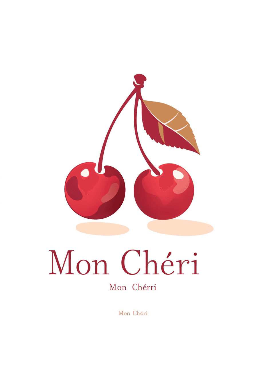 Cherry Sprint original repeating artwork