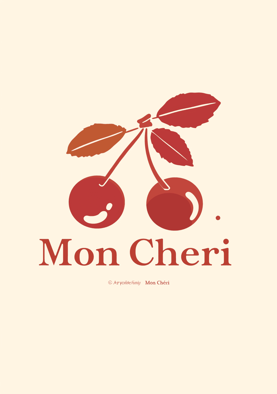 Cherry Rise original repeating artwork