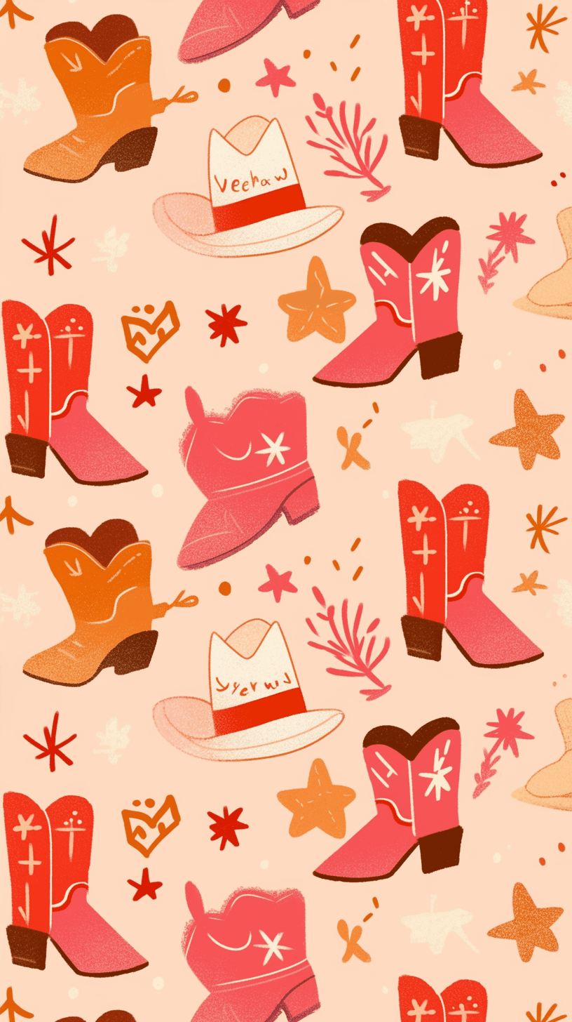 Sweet Cool Shoe Picnic original repeating artwork