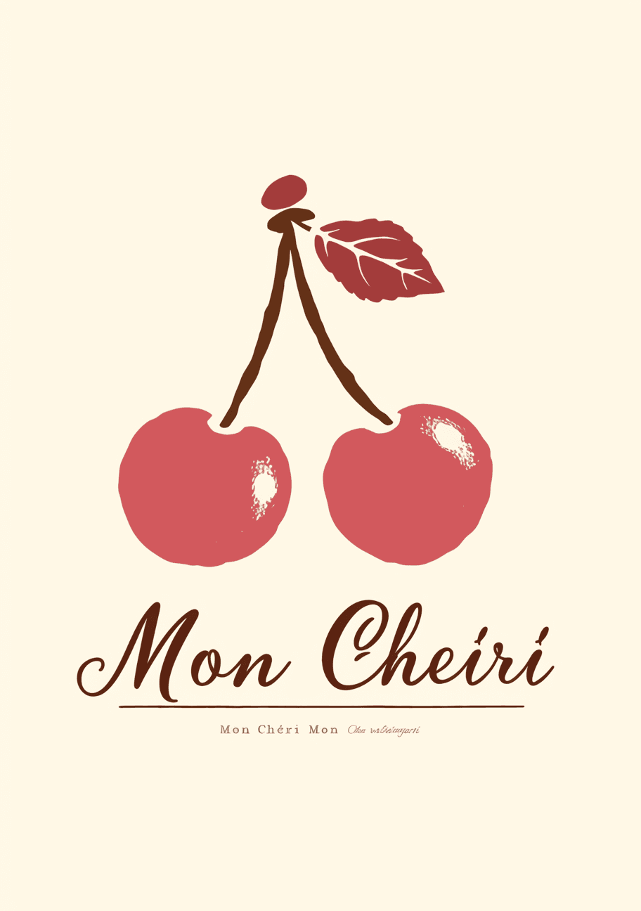 Cherry Show original repeating artwork