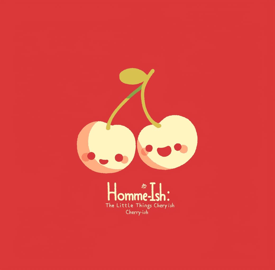 Cherry Moonlit original repeating artwork