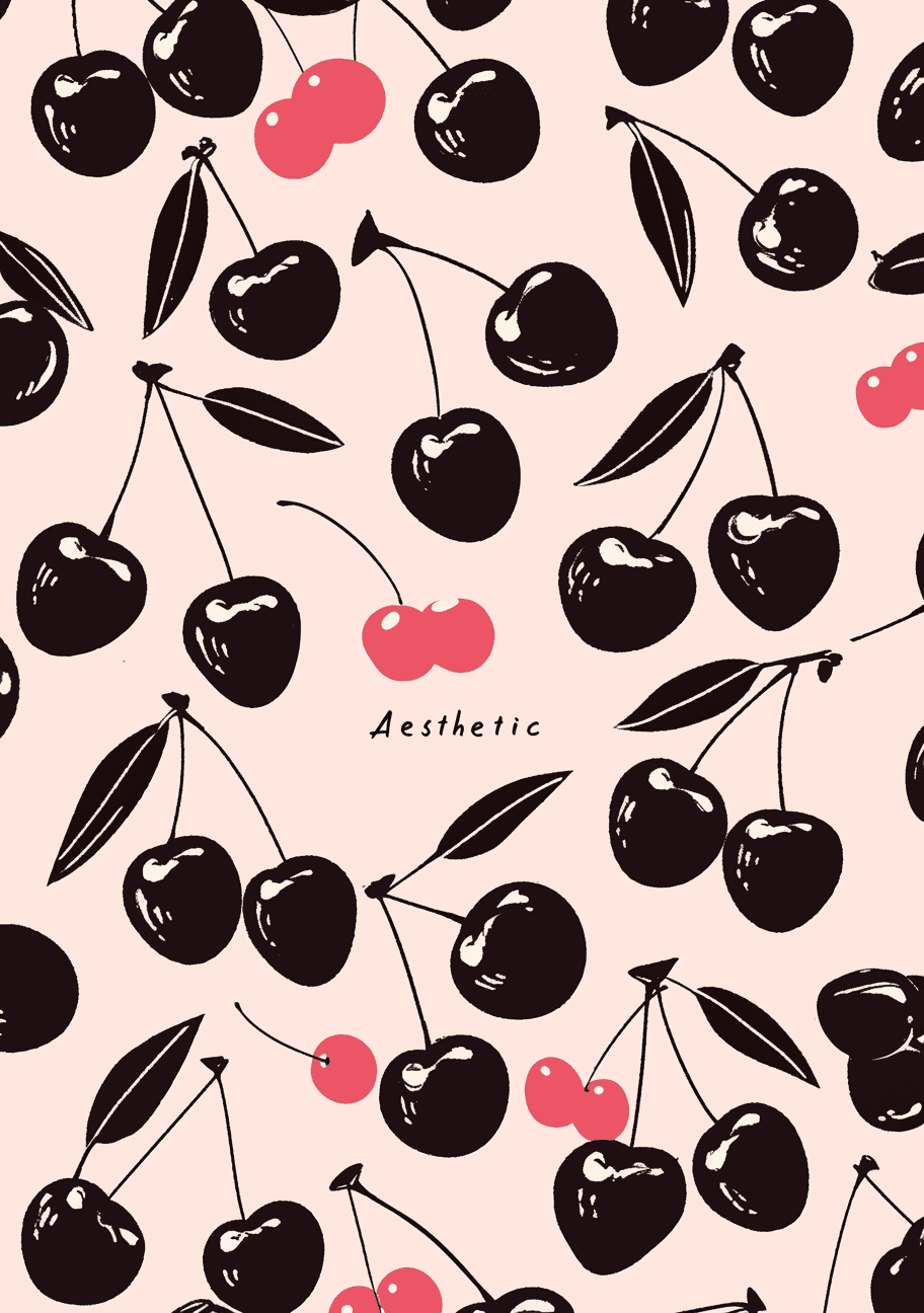 Cherry 080 original repeating artwork
