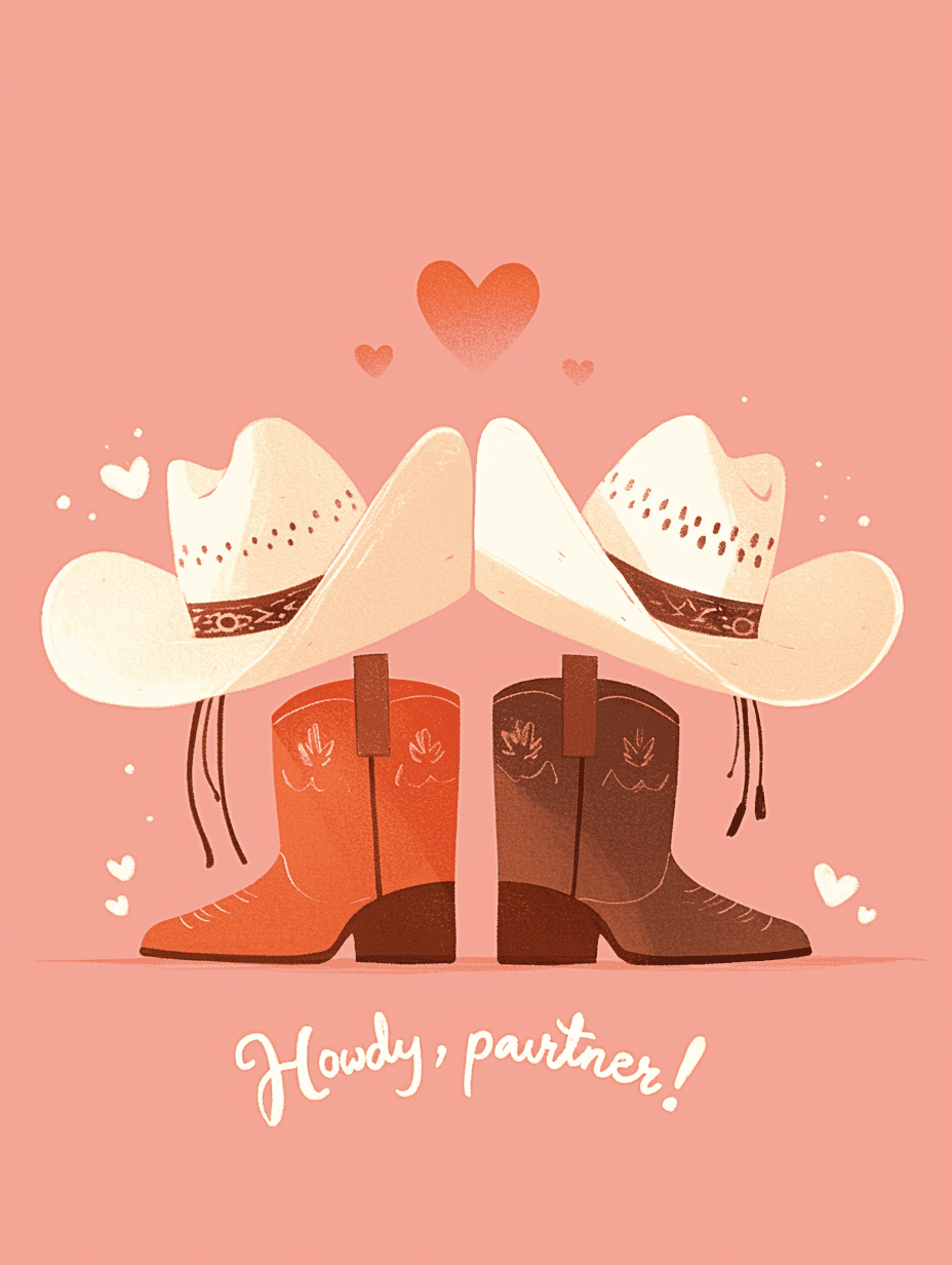 Sweet Cool Hat Festival original repeating artwork