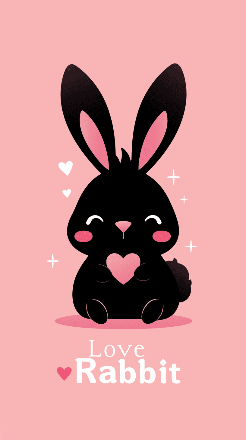 Bunny Groove original repeating artwork