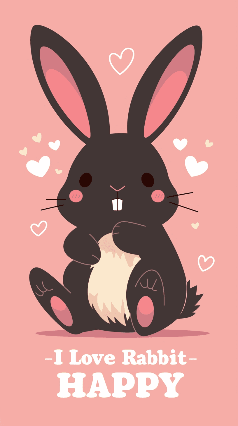 Bunny Daybreak original repeating artwork