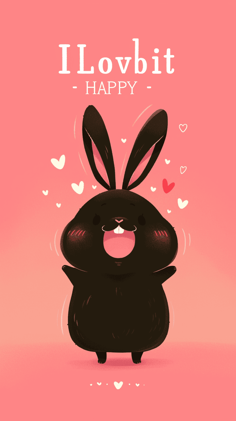 Bunny Squad original repeating artwork