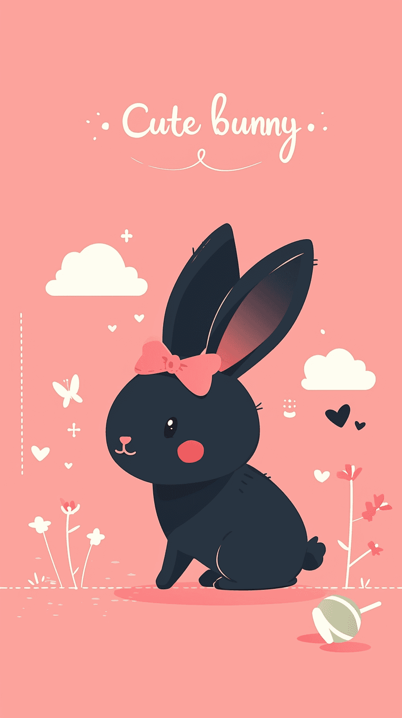 Bunny Carnival original repeating artwork