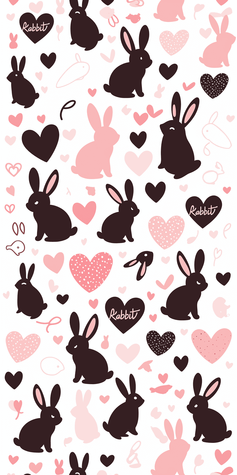 Bunny 003 original repeating artwork