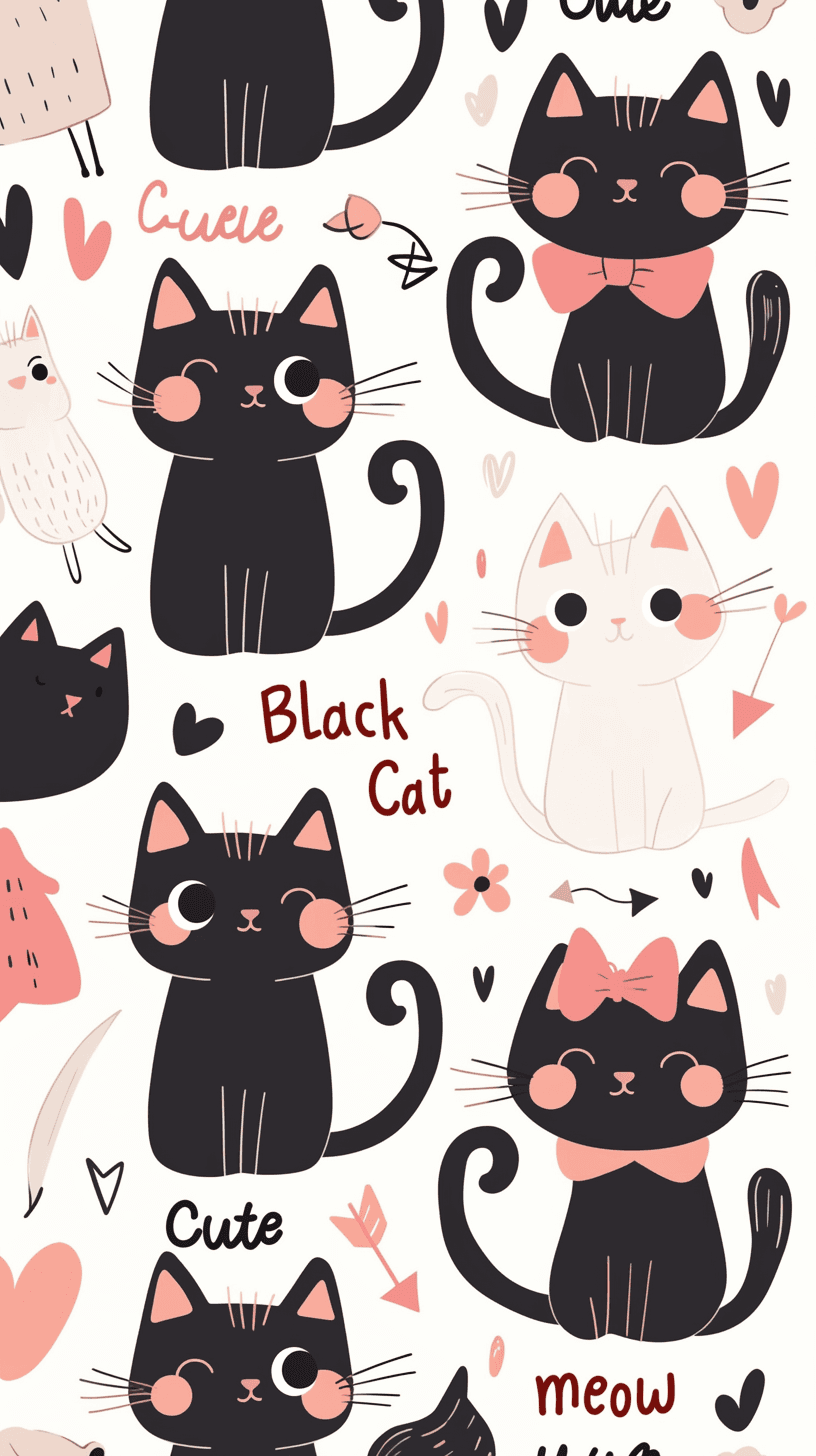 Cat 001 original repeating artwork