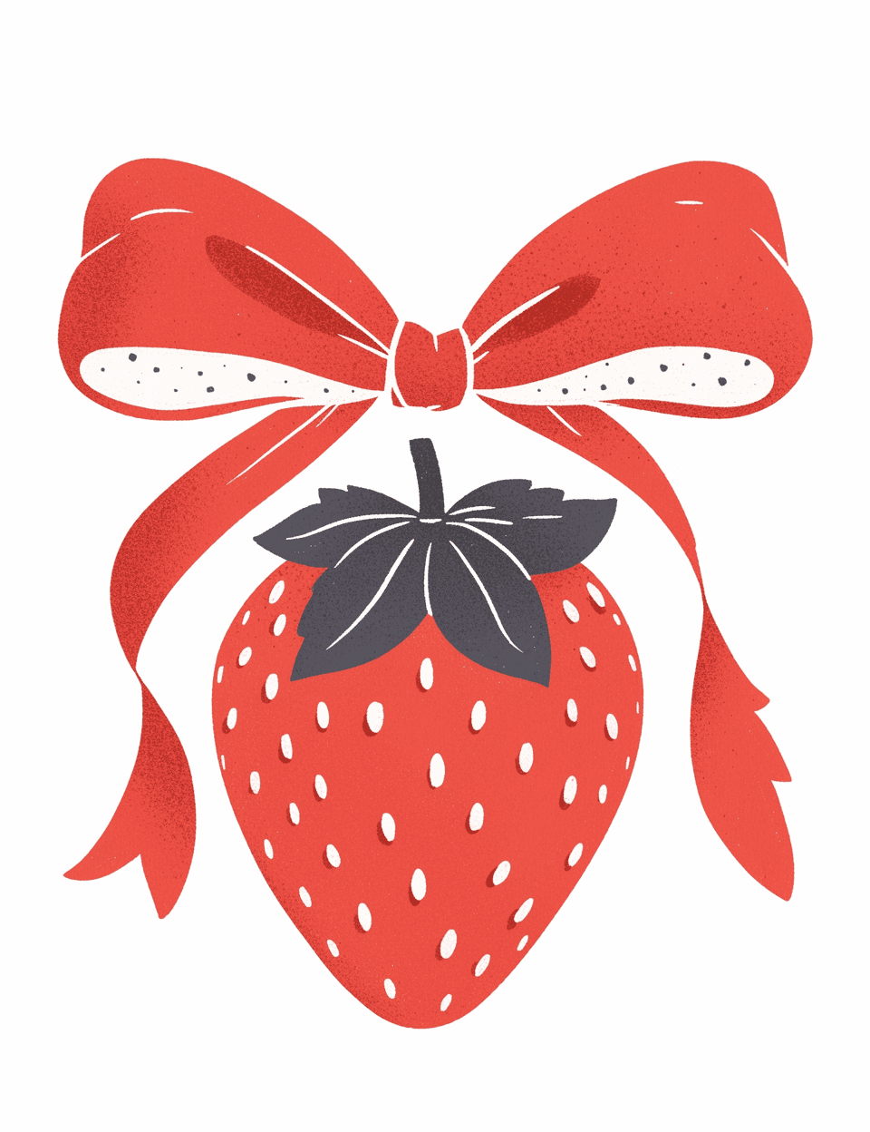 Strawberry Club original repeating artwork