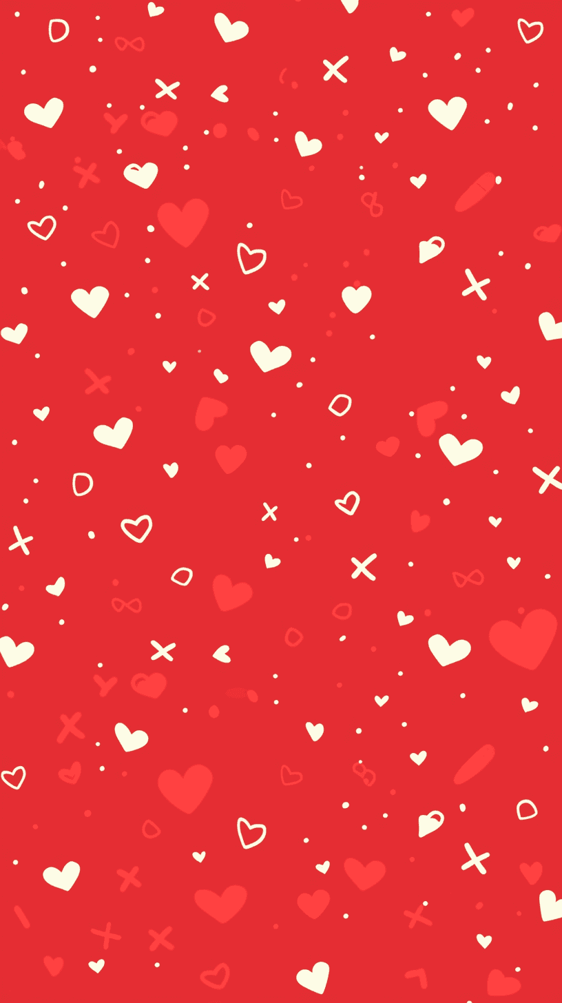 Heart Show original repeating artwork