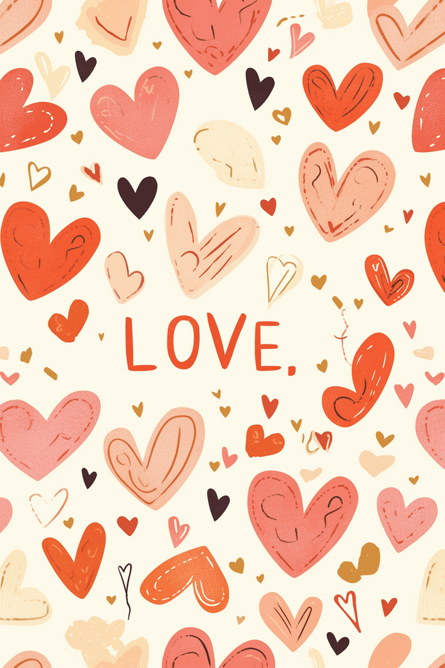 Heart 074 original repeating artwork