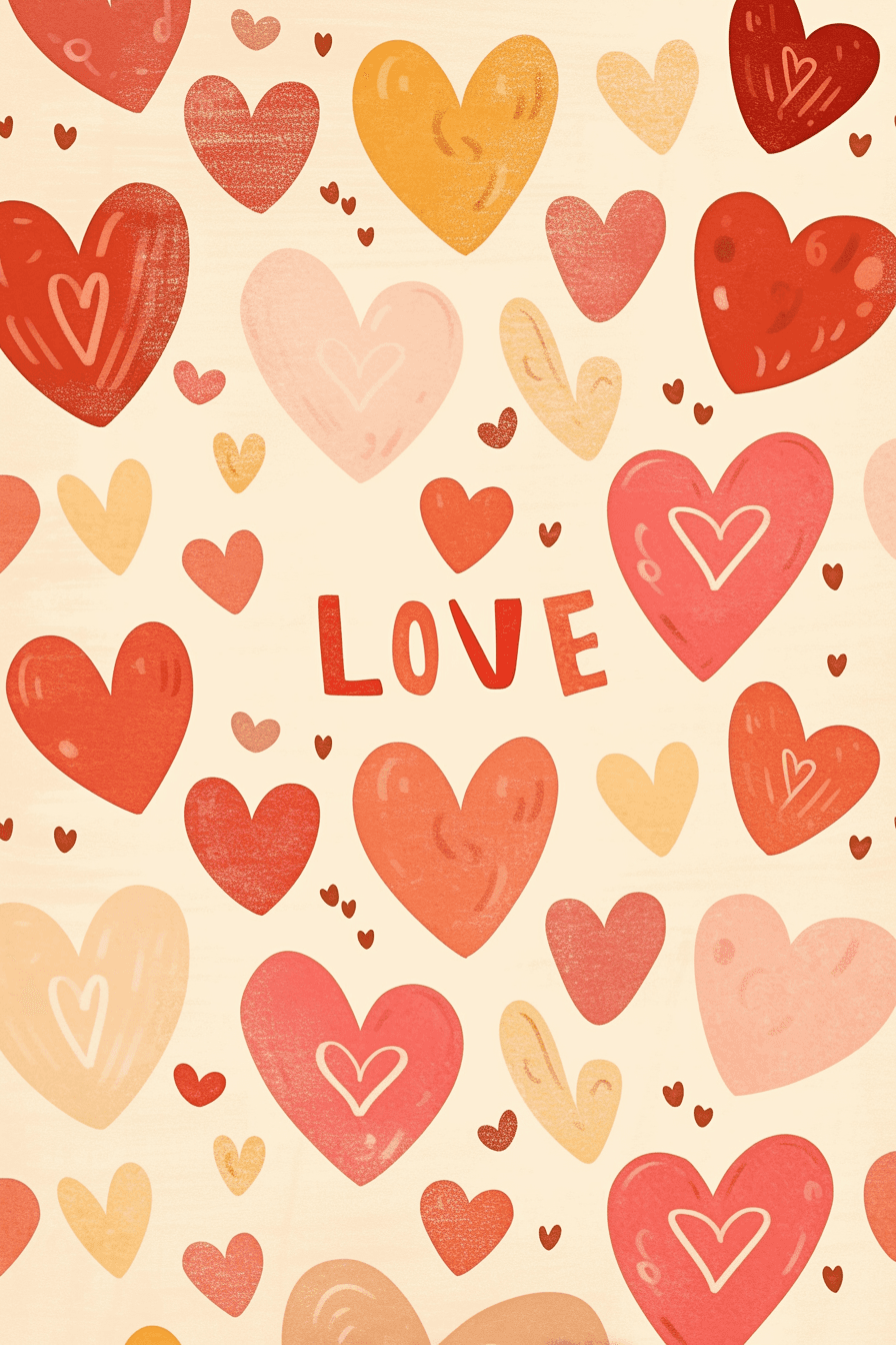 Heart 164 original repeating artwork