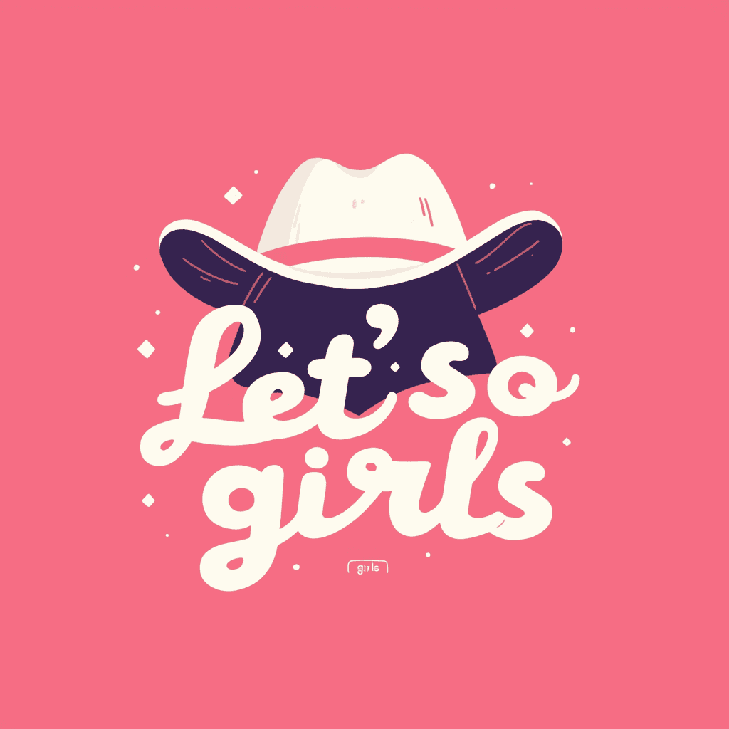 Sweet Cool Hat Party original repeating artwork