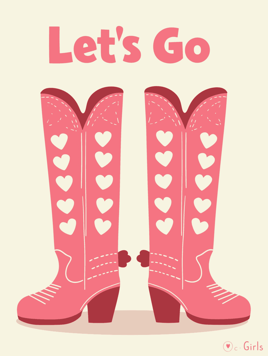 Boots Club original repeating artwork