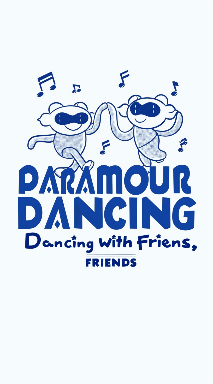 Dancing Crew original repeating artwork