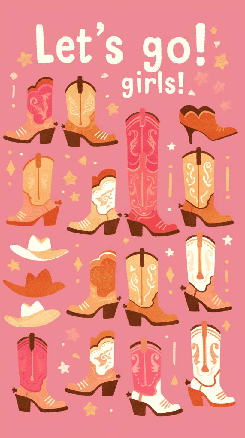 Sweet Cool Shoe Club original repeating artwork