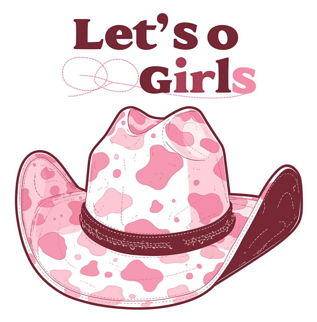 Sweet Cool Hat Crew original repeating artwork