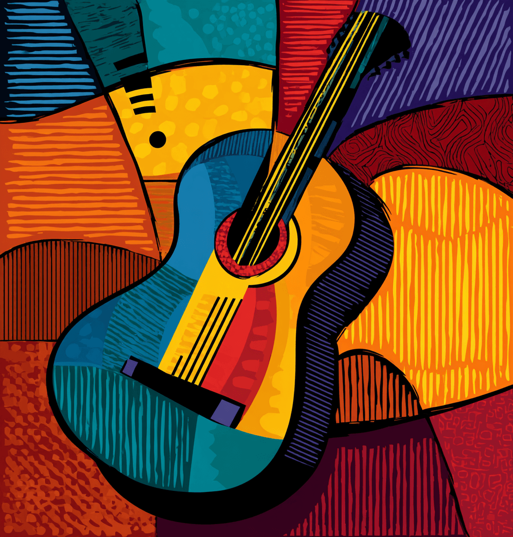 Instrument Fair original repeating artwork