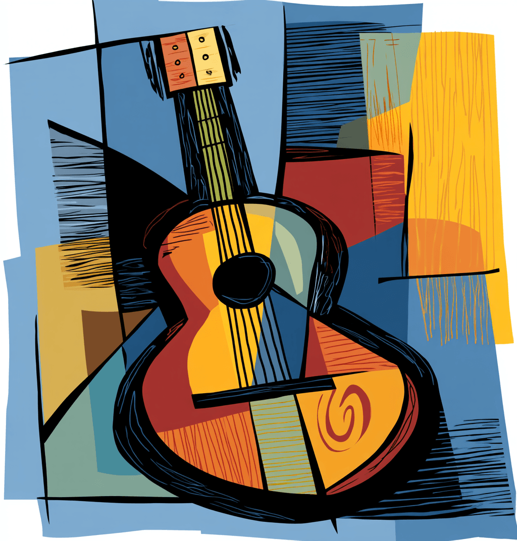 Instrument Parade original repeating artwork