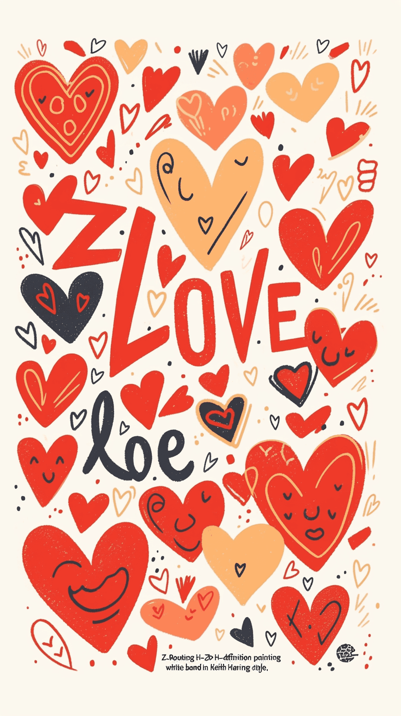 Heart 077 original repeating artwork