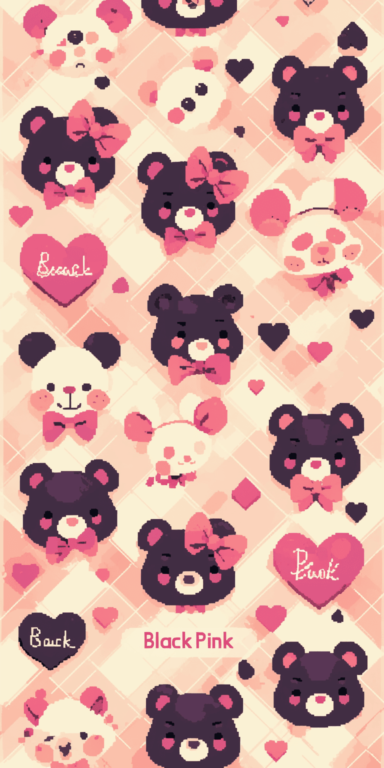 Bear 666 original repeating artwork