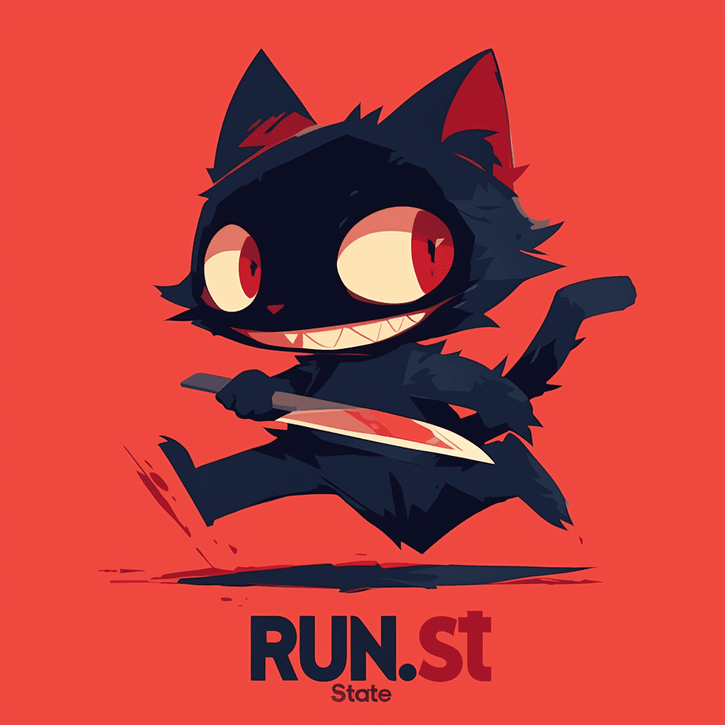 Street Cat Tune original repeating artwork
