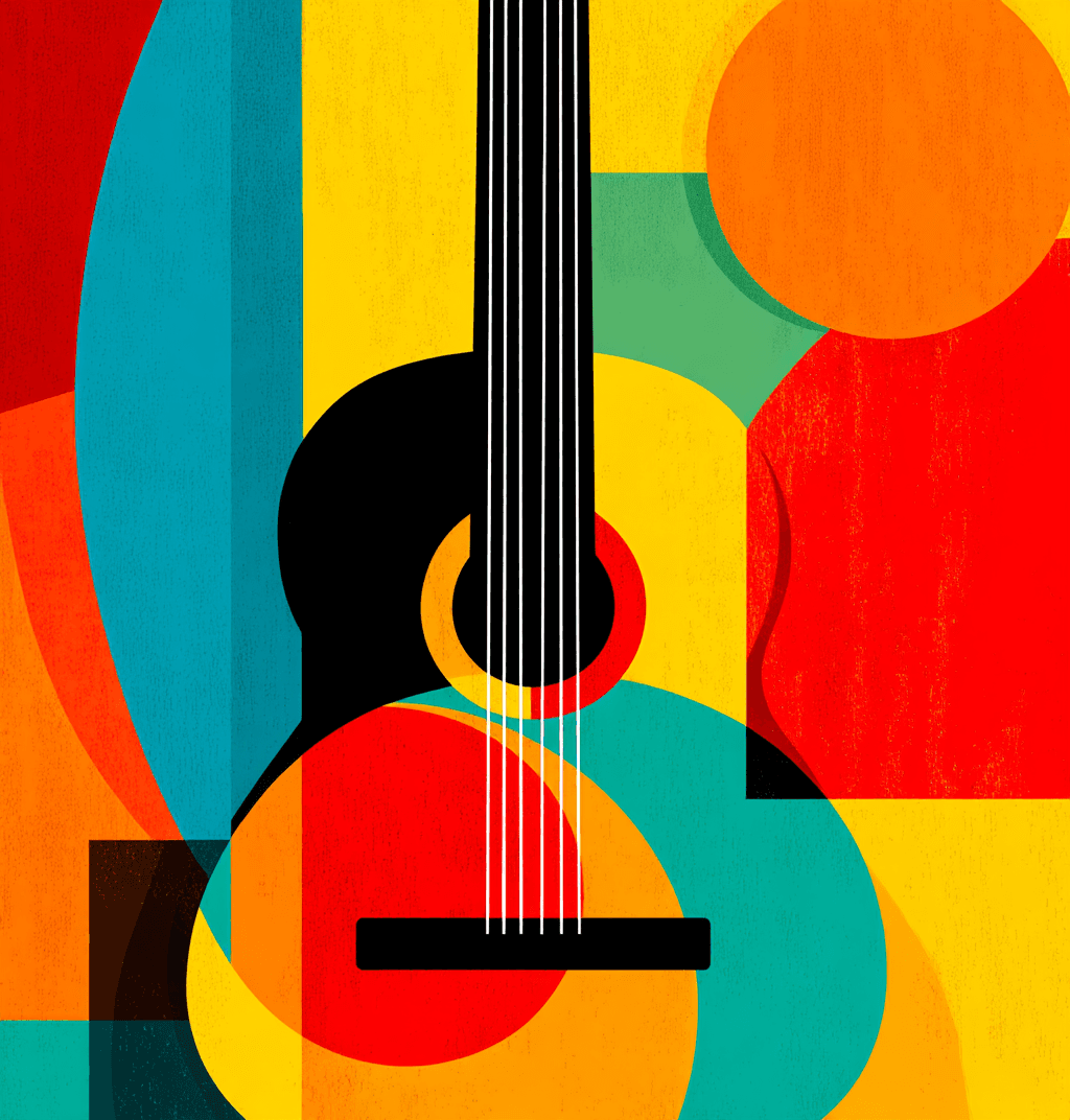Instrument Pals original repeating artwork
