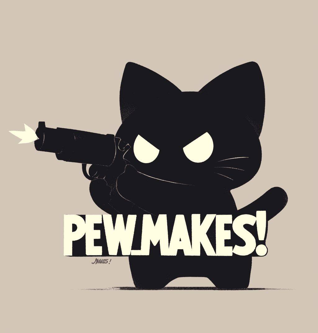 Street Cat Crew original repeating artwork