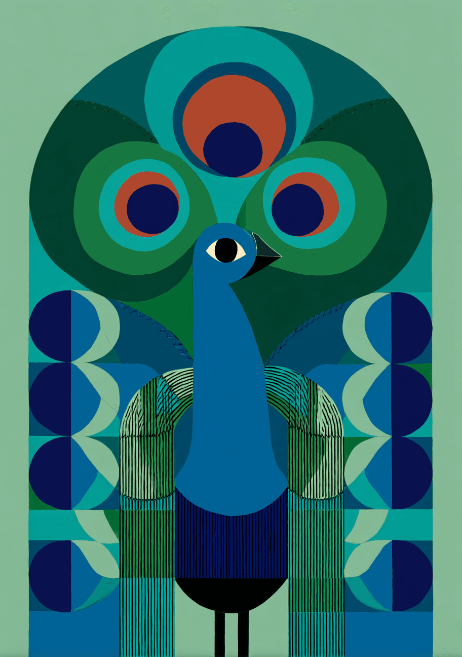 Instrument Party original repeating artwork