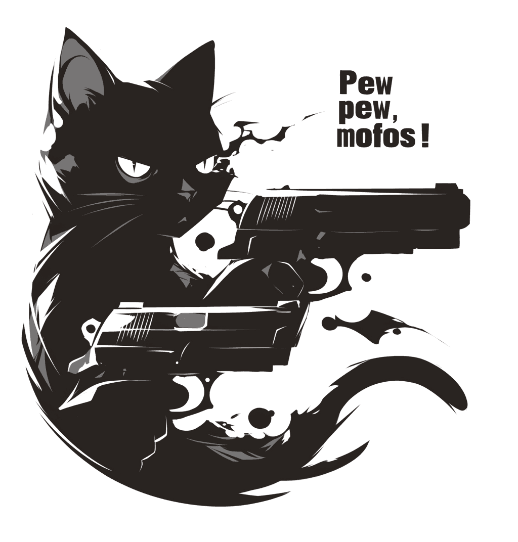 Street Cat Sprint original repeating artwork